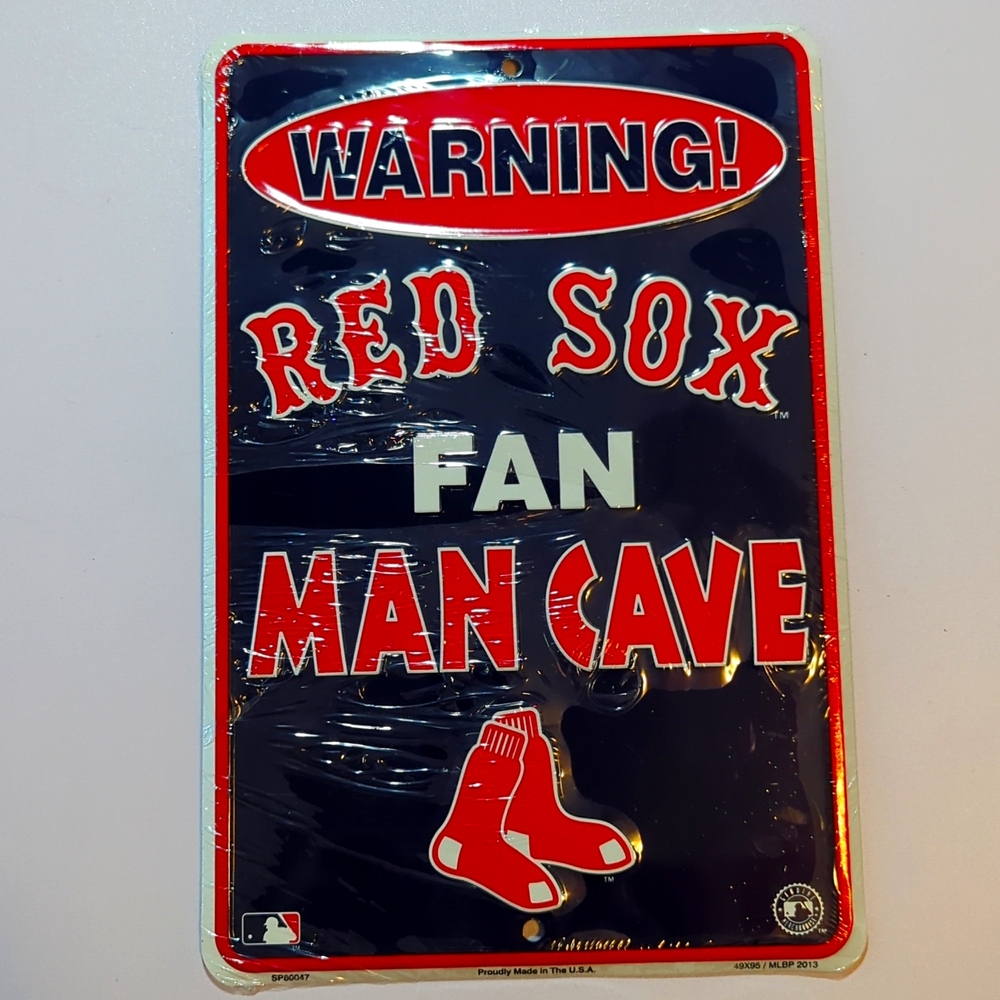 Boston Red Sox metal sign